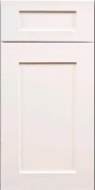 Ice White Shaker Kitchen Cabinets - Door