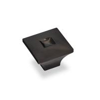 1-1/4" Diameter Zinc Die Cast Modern Cabinet Knob. Packaged with one 8/32" X 1-1/8" screw. Finish: Satin Black Nickel