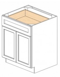 RTA Dark Wood Kitchen Cabinets - B24-DC